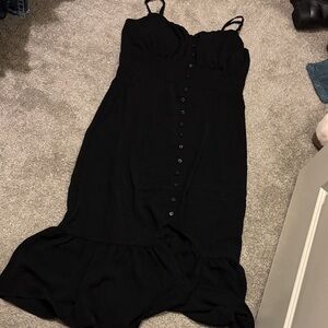 Elegant Black Women's Dress